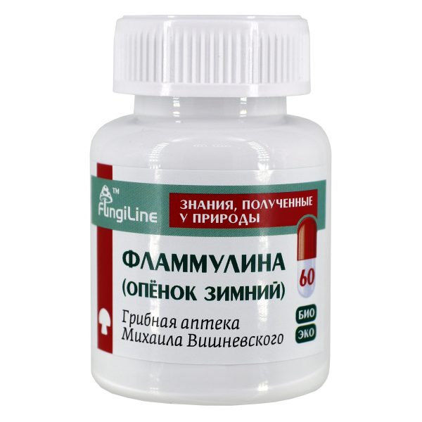 Фламмулина, банка 60 капсул